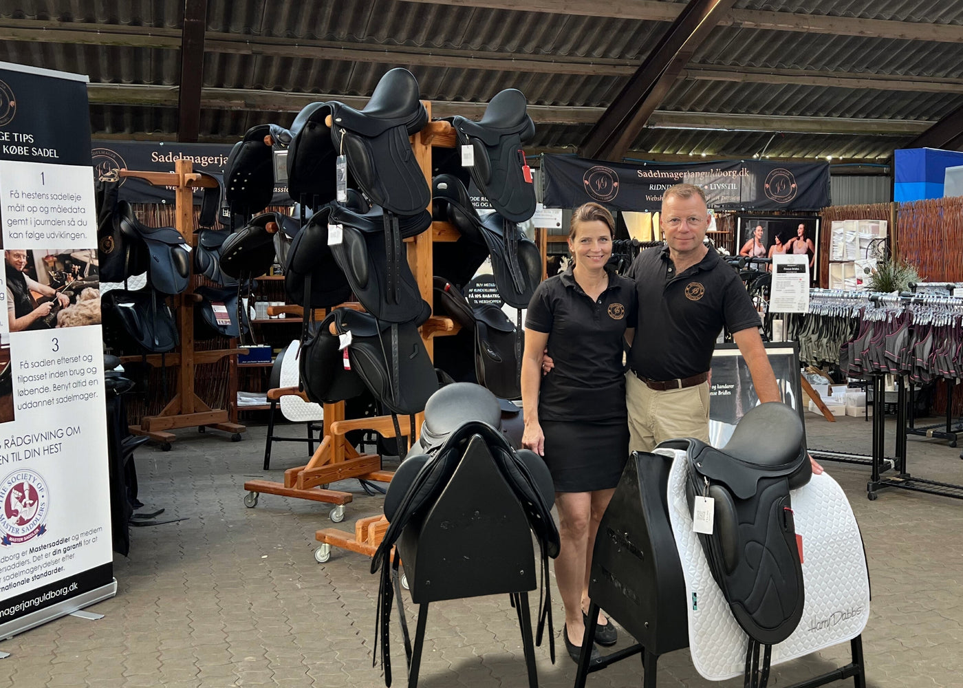 Sadelmager Jan GUldborg fejrer 25 års jubilæum i september